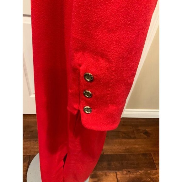 Tuckernuck Red Barnett Long Sleeve Midi Dress, Size XXL NEW $298 - Picture 4 of 6